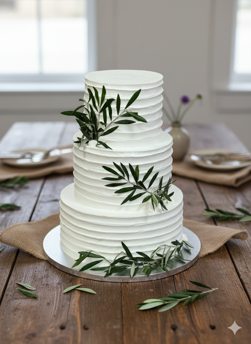 Tarta Raya Olivo boda
